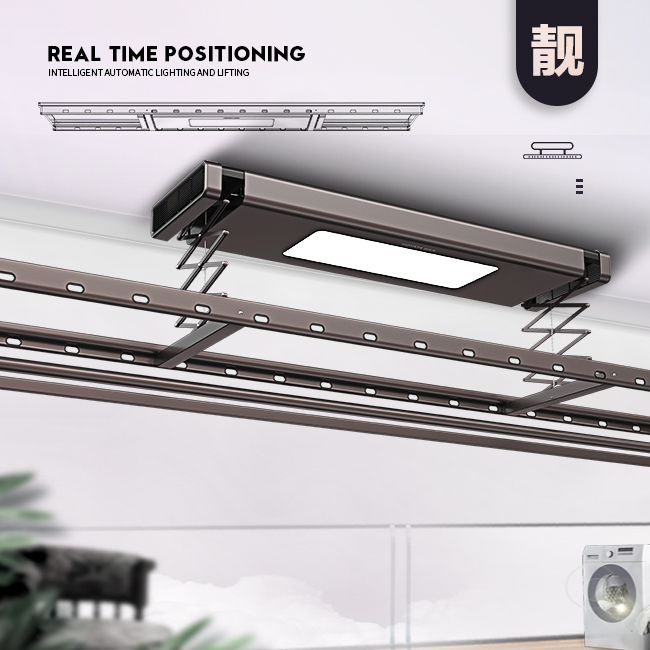 選擇電動(dòng)晾衣架的幾個(gè)理由，電動(dòng)晾衣架和手搖晾衣架的對(duì)比